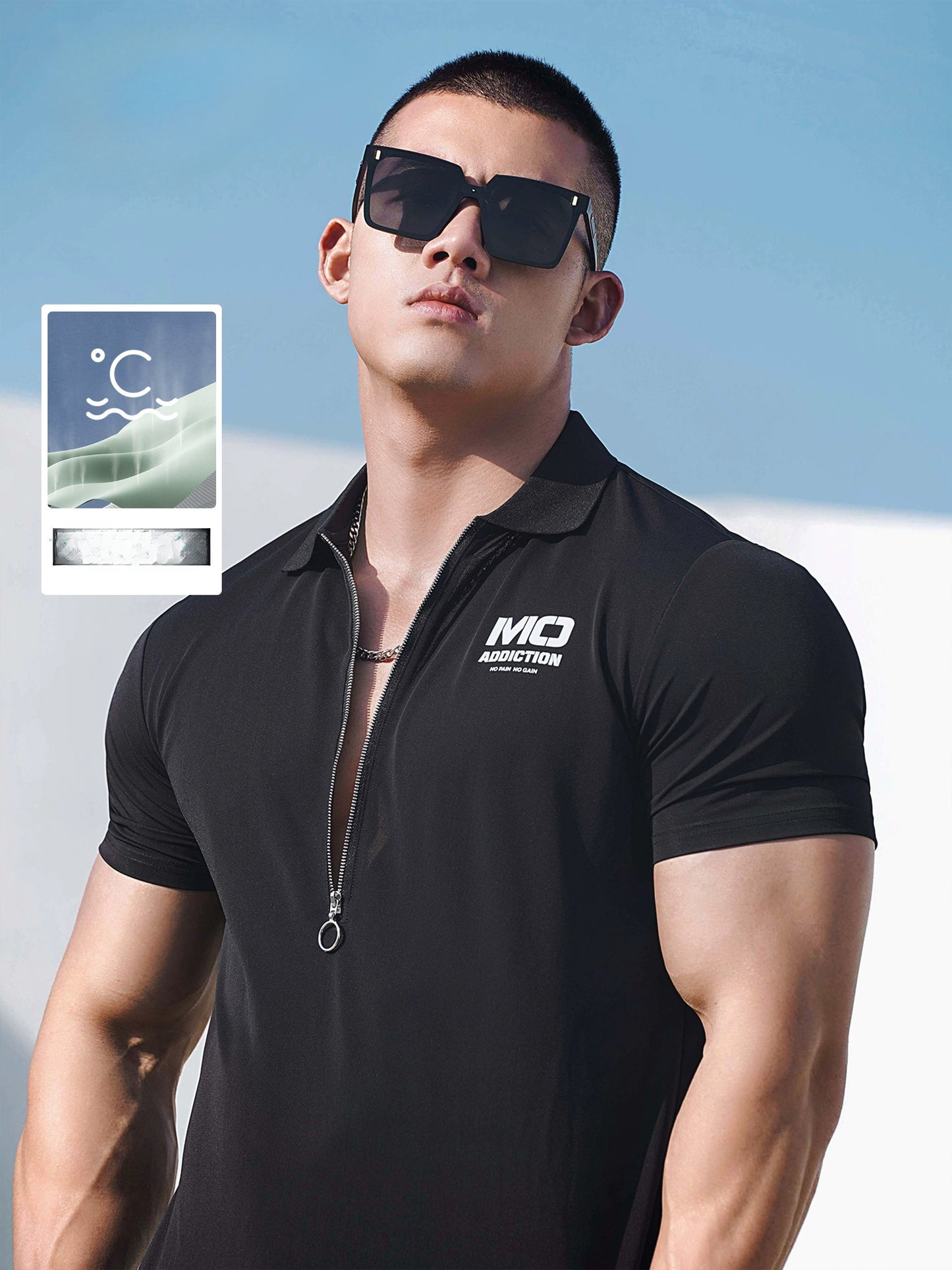 Cold Ice Silk Sports Polo Men's Summer Polo Collar Quick Drying Fitness T-shirt Coach Shirt Short Sleeve Paul Shirt