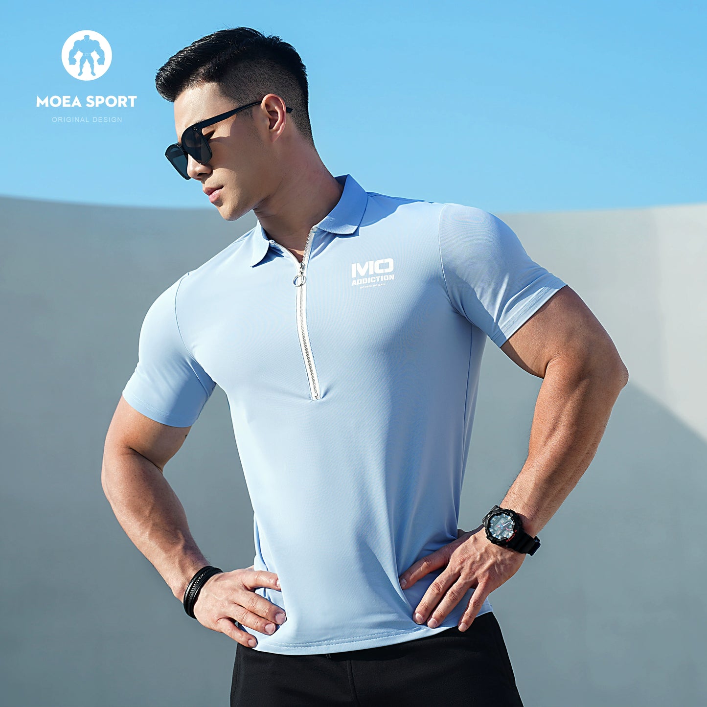 Cold Ice Silk Sports Polo Men's Summer Polo Collar Quick Drying Fitness T-shirt Coach Shirt Short Sleeve Paul Shirt